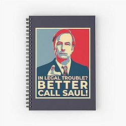 Gifts For Women Bob Odenkirk Spiral Notebook
