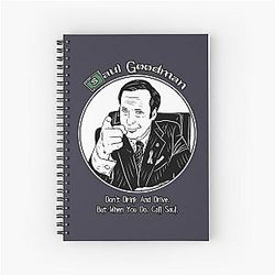 Needed Gifts for Fans Bob Odenkirk Spiral Notebook