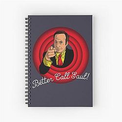 Day Gifts Comedy Graphic Spiral Notebook