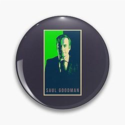 Mens Saul Goodman Bob Odenkirk Cool Gift Pin