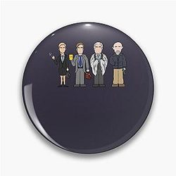 Proud Illustration Cool Gift Pin