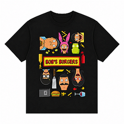 Bob's Burgers Graphic HTCT2506 Bob's Burgers T-Shirts