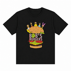Bobs Burgers Graphic Crew HTCT2506 Bob's Burgers T-Shirts