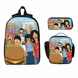Bob's Burger Family HTCT0408 Backpack Set 