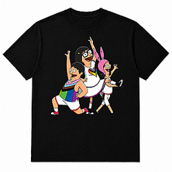 Bob's Burgers 2026 Gene Tina and Louise HTCT0408 Bob's Burgers T-Shirts