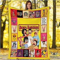 Family DTNK2708 Bob's Burgers Blanket