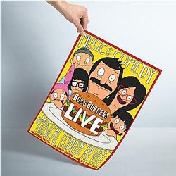 Bob's Burgers Poster - Musik Comedy Bobs Burgers Drucken Poster Home Dekor