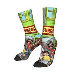 Funny Theme PTTT1009  Bob's Burgers Socks