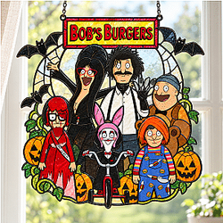 [HOT] Halloween Bob's Burgers Suncatcher