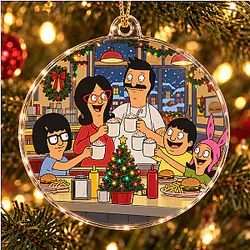 Christmas at Bob’s Burgers Ornament NTT0710 Bob's Burgers Decoration