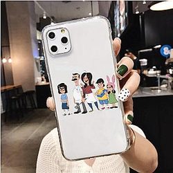 Bob’s Burgers Handy Cases - Cartoon Family Art Print Soft TPU iPhone Case