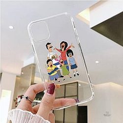 Bob's Burgers Custodia per telefono - Happy Family Cartoon Design Stampa iPhone Case