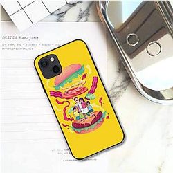 ボブのバーガーケース - クリエイティブデザイン印刷ソフトiPhoneバックカバー