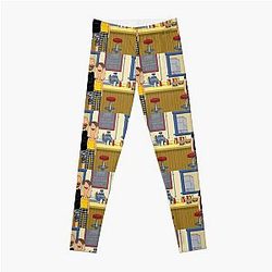 Bob's Burgers Leggings - Selbstporträt - Ja. Bob's Burgers Leggings