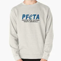 Bob's Burgers Sweatshirts - PFETA - mensen voor het eten van smakelijke dieren - Bob's burgers PETA Parody Pullover Sweatshirt