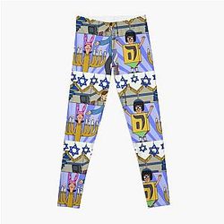 Bob's Burgers Leggings - Bob's Burgers Says Happy Hanukkah Leggings