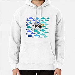 Bob's Burgers Hoodies - Bob's Burgers Moolisa Sacred Cow Clouds Fan Kunst Pullover Hoodie