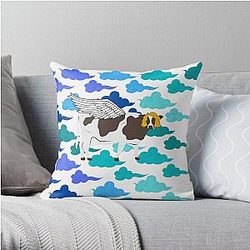 Bob's Burgers Kissen - Bob's Burgers Moolisa Sacred Cow Clouds Fan Kunst Werfen Kissenbezug