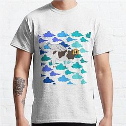 Bob's Burgers T-Shirts - Bob's Burgers Moolisa Sacred Cow Clouds Fan Art Classic T-Shirt