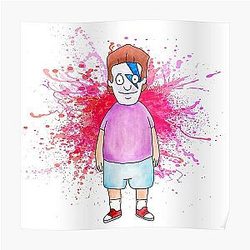 Bob's Burgers Affiches - Bob's Burgers Gene comme l'affiche David Bowie