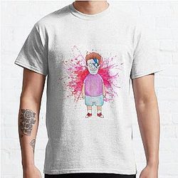 Bob's Burgers T-Shirts - Bob's Burgers Gene as David Bowie  Classic T-Shirt