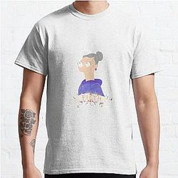 Bob's Burgers T-Shirts - Bob's Burgers Edith Cranwinkle Portrait Classic T-Shirt
