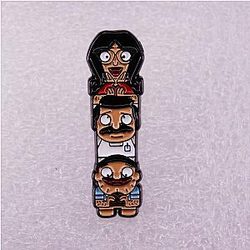 Bob's Burger Pins - Comedy Cartoon Esmalte Pin Backpack Collar Lapel Badges