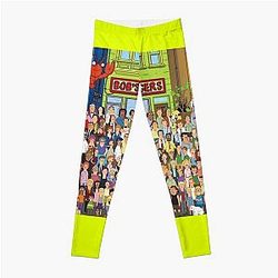 Bob's Burgers Leggings - Bob's Burgers Charakter Collage Leggings