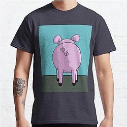 Bob's Burgers T-Shirts - Bob's Burgers Art Crawl Pig Anus Classic T-Shirt