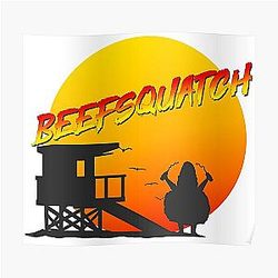 Bob's Burgers 포스터 - Beefsquatch Baywatch 패러디 - Bob's Burgers 담당자 :