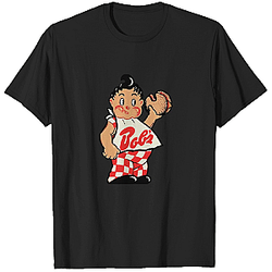 Bobs Big Boy Hamburger Vintage Dekorative T-Shirts