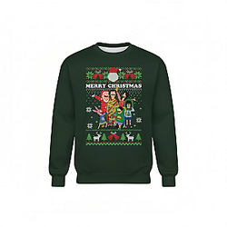 Bob'S Burgers Family Ugly Xmas Sweatshirt
