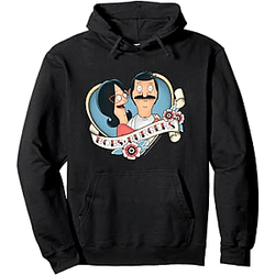 Bob And Linda Heart Shape Tattoo DTNK0701 Bob's Burgers Hoodies