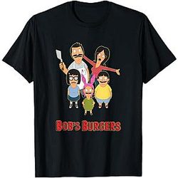 Belcher Family Group Portrait DTNk1404 Bob's Burgers T-Shirts