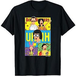 Movie Bob Linda Tina DTNk1404 Bob's Burgers T-Shirts