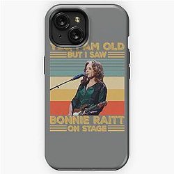 Retro Yes I'm Old But I Saw Bonnie Raitt On Stage iPhone Tough Case