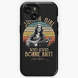 Just A Girl Who Loves Bonnie Raitt Vintage iPhone Tough Case