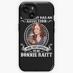 Everybody Has An Addiction Mine Just Happens To Be Bonnie Raitt Vintage iPhone Tough Case