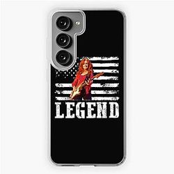 Distressed American Flag Bonnie Raitt Music Legend Samsung Galaxy Soft Case