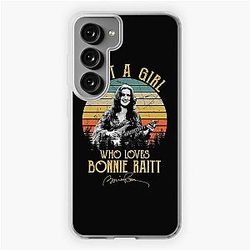 Just A Girl Who Loves Bonnie Raitt Vintage Samsung Galaxy Soft Case