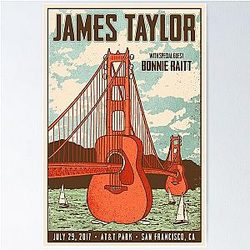 With Bonnie Raitt Concert Poster