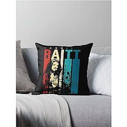 Bonnie Raitt Throw Pillow