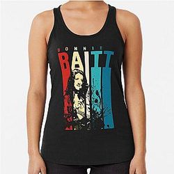 Bonnie Raitt Racerback Tank Top
