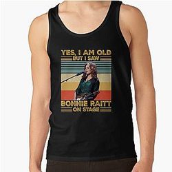 Retro Yes I'm Old But I Saw Bonnie Raitt On Stage Tank Top