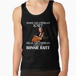 Some Grandmas Knit Real Grandmas Listen to Bonnie Raitt  Tank Top