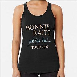 top of bonnie just like that  Racerback Tank Top