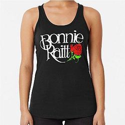 Best of bonnie raitt logo wilatikta  Racerback Tank Top