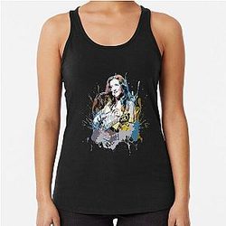 Bonnie Raitt T-ShirtBonnie Raitt v1 Racerback Tank Top