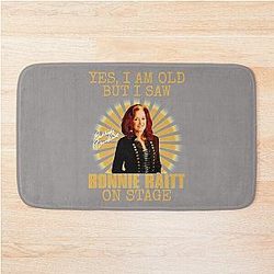 Yes I'm Old But I Saw Bonnie Raitt On Stage Bath Mat
