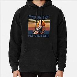 Retro Bonnie Raitt Girl I'm Not Old I'm Vintage  Pullover Hoodie